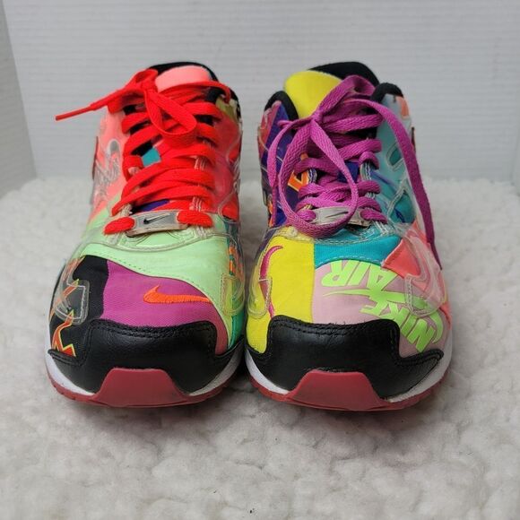 Nike Air Max 2 Light QS 'Logos'× Atmos  Mens Size 11 MultiColor BV7406-001 Sole - Picture 2 of 11